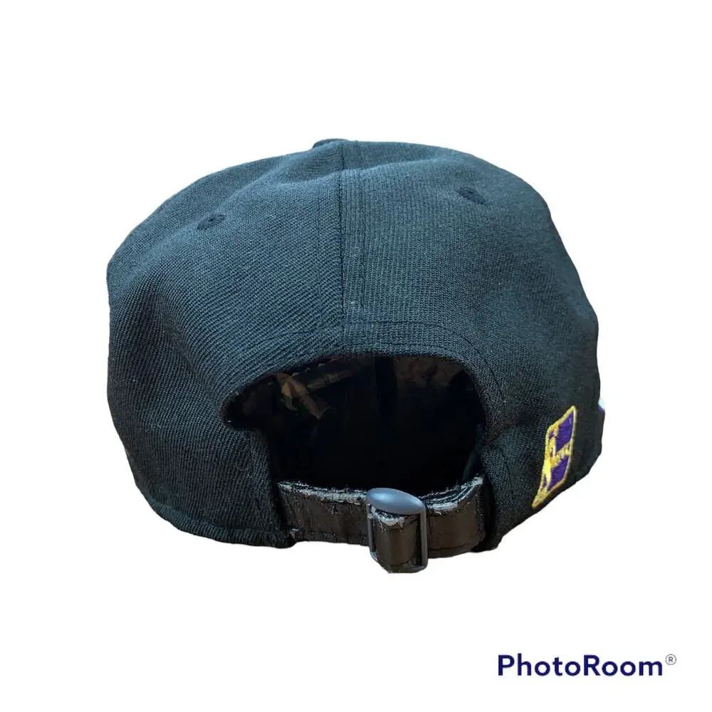 New Era 9Fifty Hardwood Classics Los Angeles Lakers Strapback Flat bill Hat